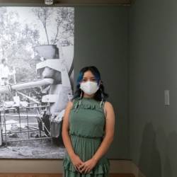 In Her Words: Merlyn Maldonado Lopez ’22 curates art exhibition for Sentinel anniversary
