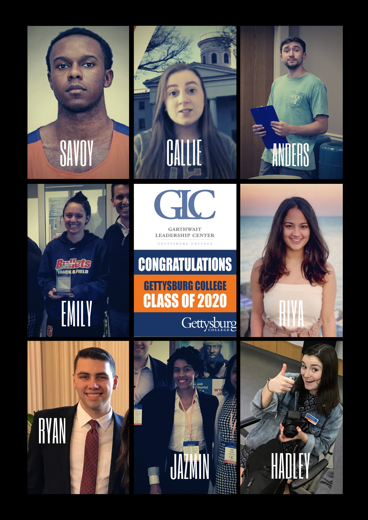 Senior Portrait for GLC Newsletter - May Edition