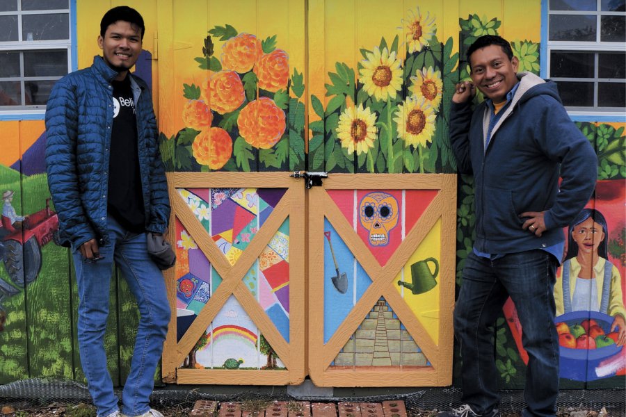 Allan with Marlon