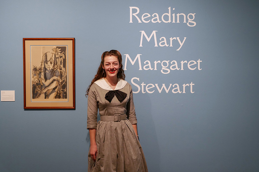Miriam Glatfelter at the Schmucker Art Gallery