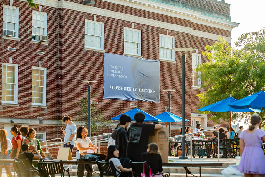 Gettysburg students take part in the fall activities fair 