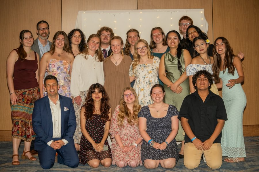 Leadership Educators gather with the Garthwait Leadership Center team at the spring 2026 Leadership Showcase gala.